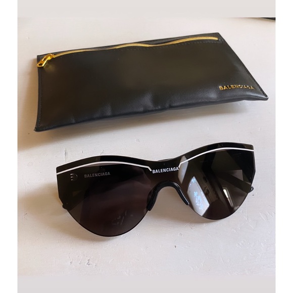 Balenciaga Accessories - Balenciaga logo sunglasses